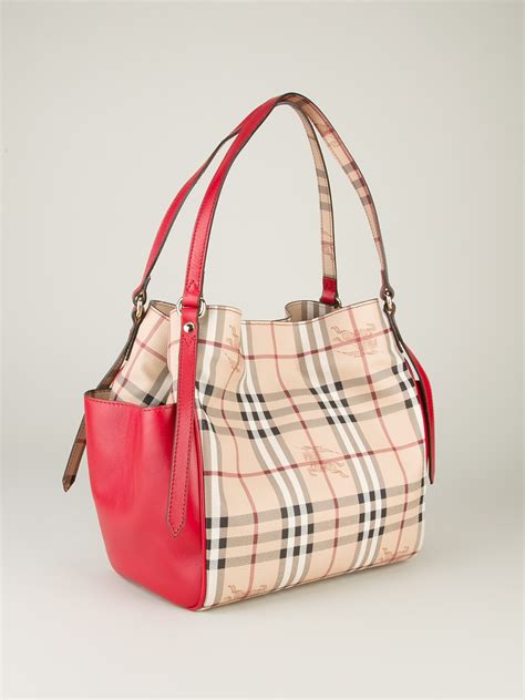 burberry canterbury red|burberry banner tote ladies handbags.